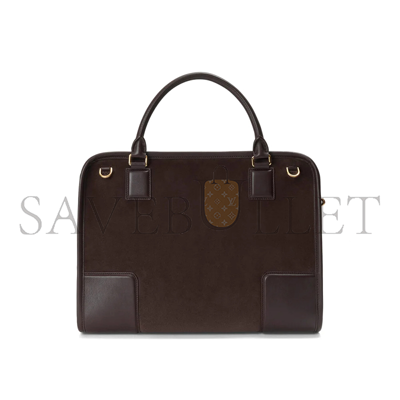 LOEWE LARGE AMAZONA 180 BAG IN SUEDE A039ASRX03 (34.5*27*14cm)